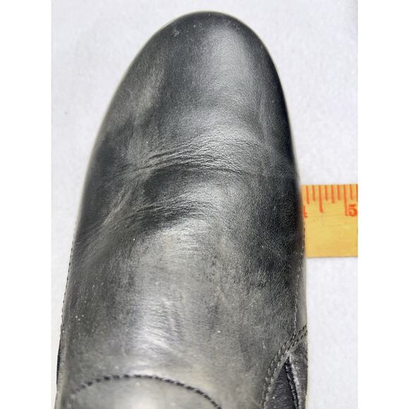 Collection by Clarks Ultimate Comfort Shoes Sz 9M Black Slip On Side Designs - Picture 11 of 11